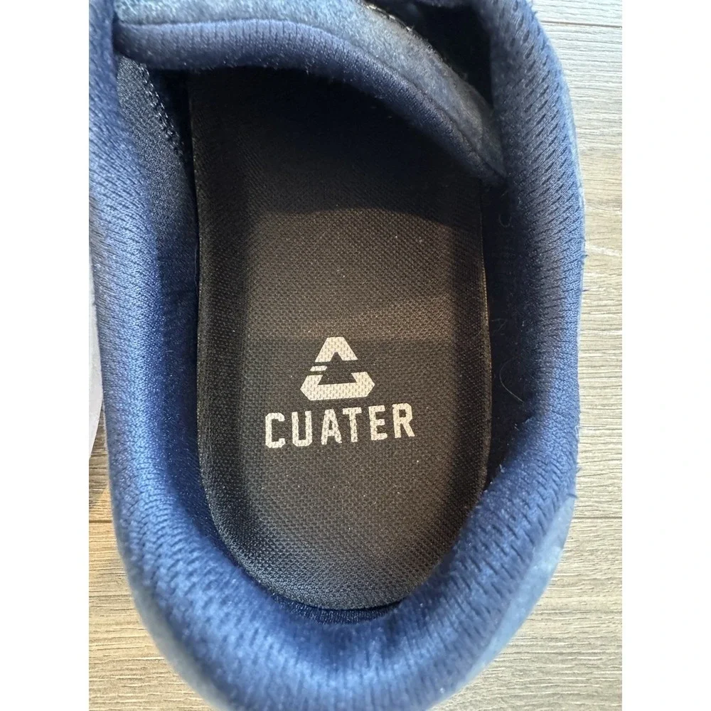 Cuater by TravisMathew Mens Navy Blue Suede Sneakers 4MT112 Size 11.5